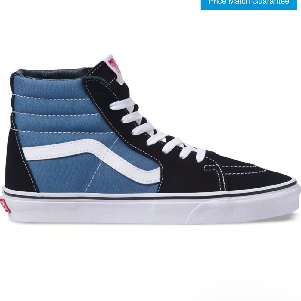 VANS SK8-HI SHOE NAVY - Worn Once